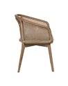 SILLA NATURAL-BEIGE TEJIDO-MADERA 59 X 47 X 81 CM