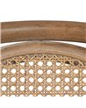SILLA NATURAL-BEIGE TEJIDO-MADERA 59 X 47 X 81 CM