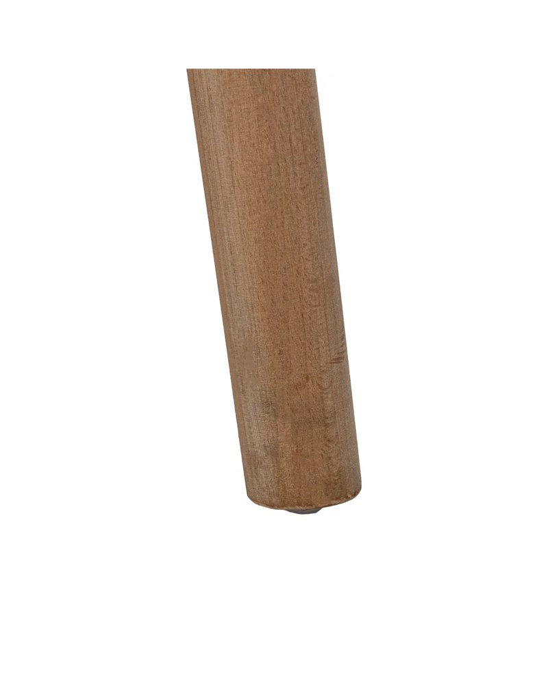 SILLA NATURAL-BEIGE TEJIDO-MADERA 59 X 47 X 81 CM