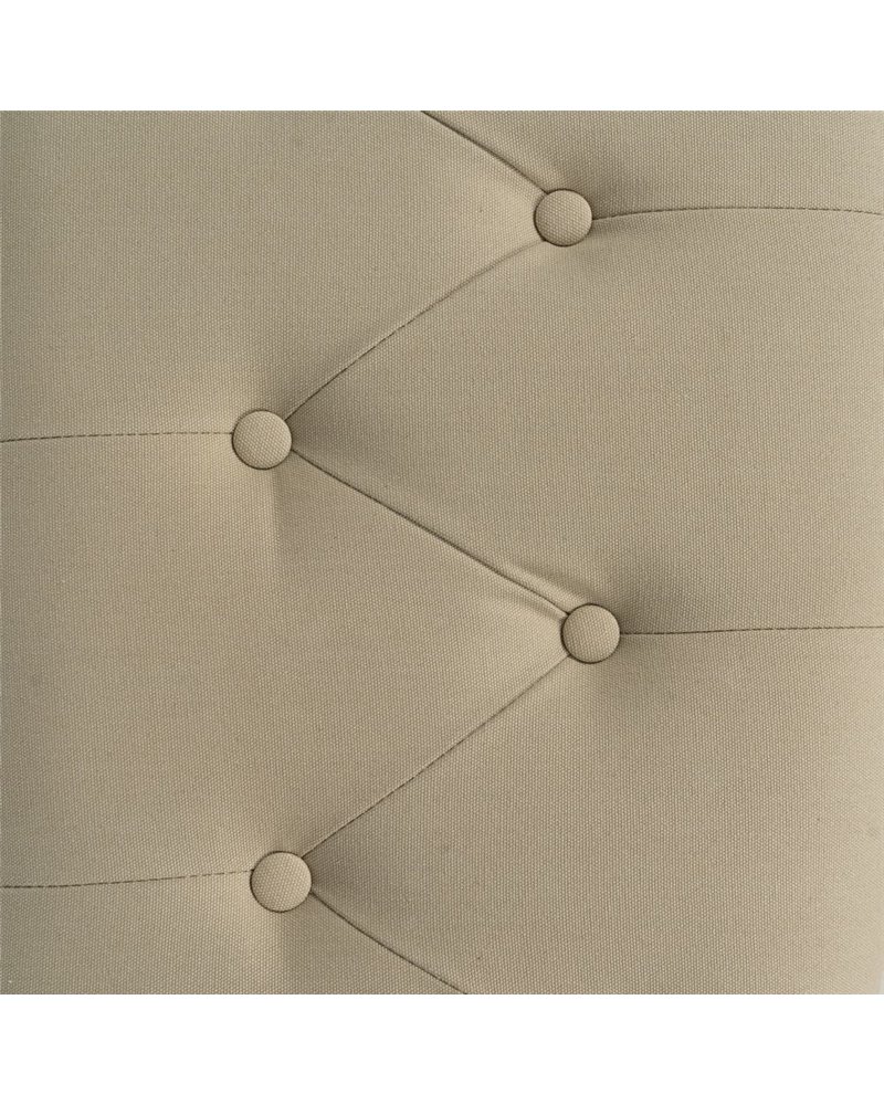 BANQUETA NATURAL-BEIGE TEJIDO-MADERA 125 X 45 X 48 CM