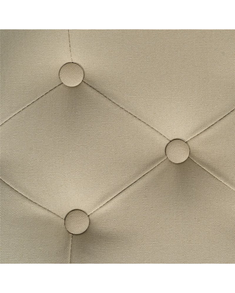 BANQUETA NATURAL-BEIGE TEJIDO-MADERA 122 X 41 X 46 CM