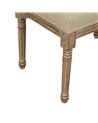 BANQUETA NATURAL-BEIGE TEJIDO-MADERA 122 X 41 X 46 CM