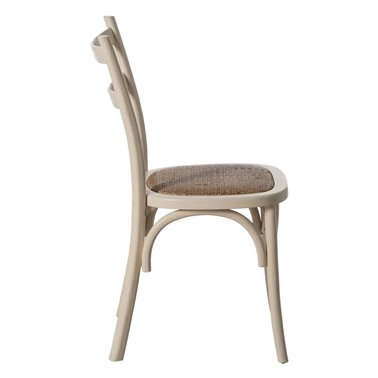 SILLA CREMA MADERA DE OLMO...