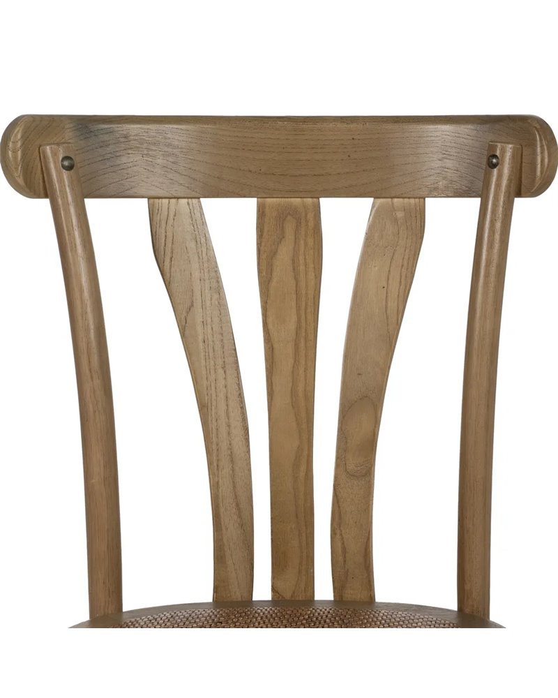 SILLA NATURAL MADERA DE OLMO CONTRACT 48 X 47 X 88,50 CM
