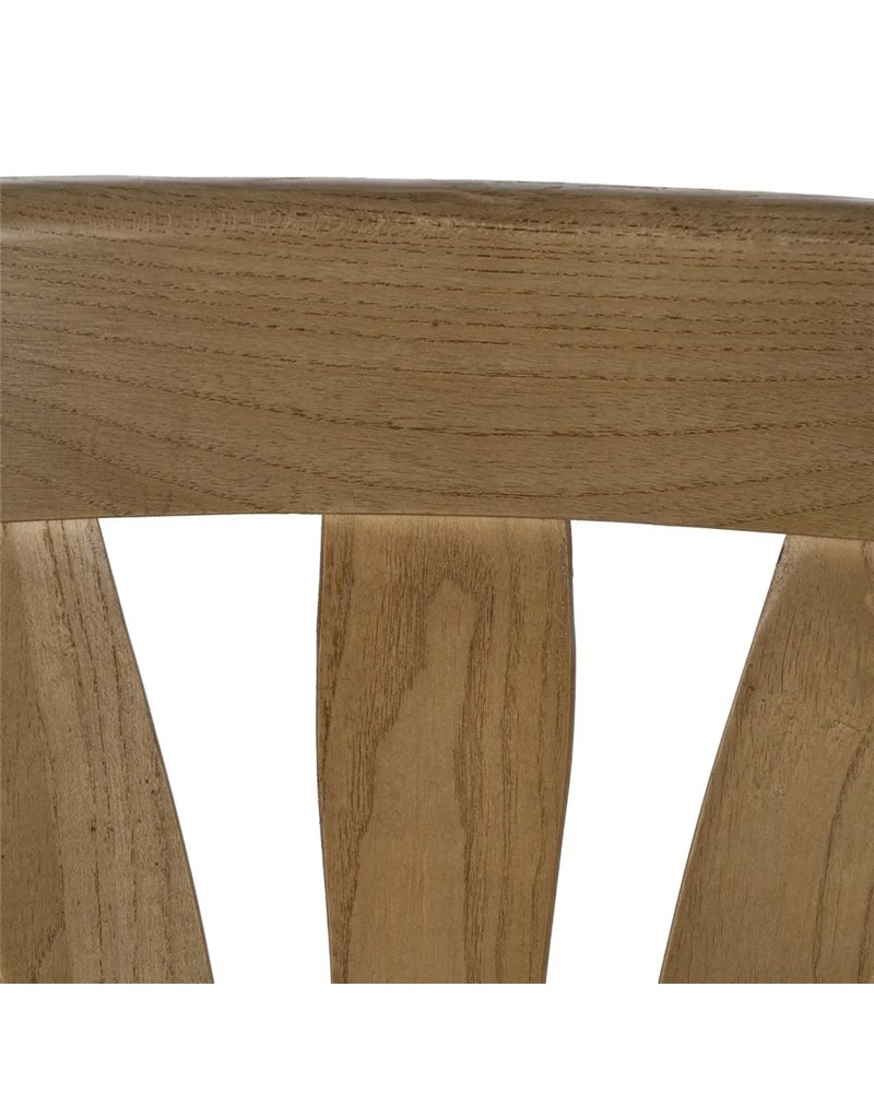 SILLA NATURAL MADERA DE OLMO CONTRACT 48 X 47 X 88,50 CM