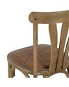 SILLA NATURAL MADERA DE OLMO CONTRACT 48 X 47 X 88,50 CM