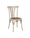 SILLA CREMA MADERA DE OLMO CONTRACT 48 X 47 X 88,50 CM