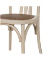 SILLA CREMA MADERA DE OLMO CONTRACT 48 X 47 X 88,50 CM