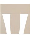 SILLA CREMA MADERA DE OLMO CONTRACT 48 X 47 X 88,50 CM