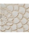 MESITA TALLADA BLANCO-MARRÓN DM-MADERA 48 X 36 X 60 CM