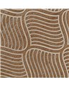 MESA CENTRO NATURAL-NEGRO METAL-MADERA 89 X 89 X 42,50 CM