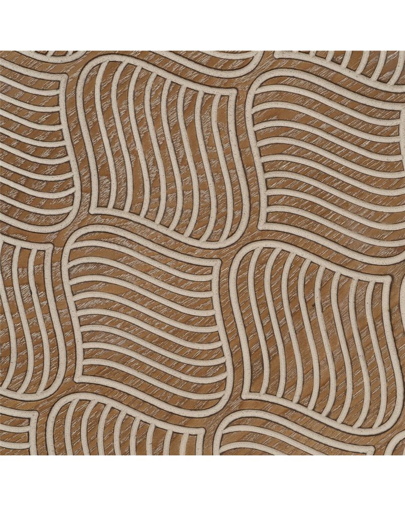 MESITA NATURAL-NEGRO METAL-MADERA 69 X 69 X 52,50 CM