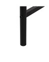 MESITA NATURAL-NEGRO METAL-MADERA 69 X 69 X 52,50 CM