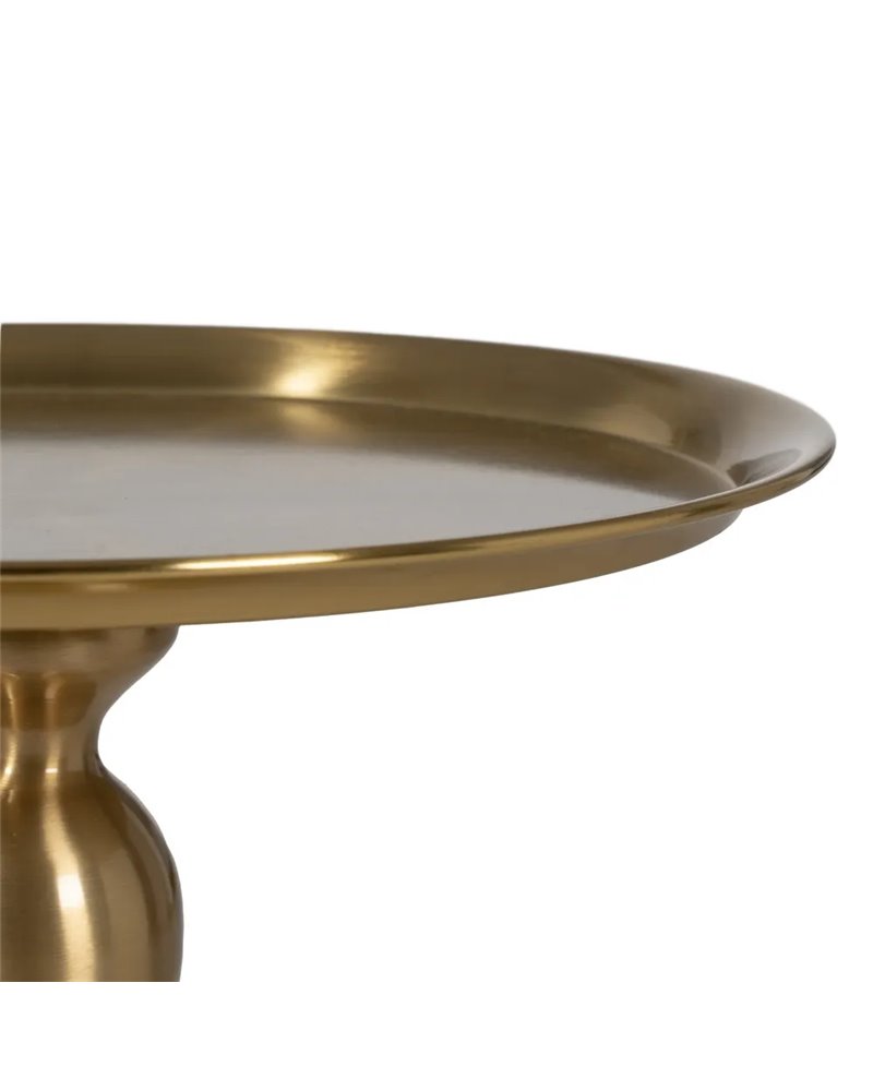 MESITA DORADO METAL DECORACIÓN 39 X 39 X 53 CM
