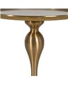 MESITA DORADO METAL DECORACIÓN 39 X 39 X 53 CM