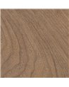 MESITA NATURAL-BLANCO DM-METAL 36 X 36 X 46 CM