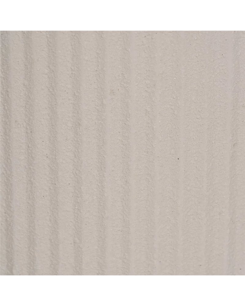 MESITA NATURAL-BLANCO DM-METAL 36 X 36 X 46 CM