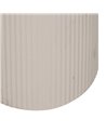 MESITA NATURAL-BLANCO DM-METAL 36 X 36 X 46 CM