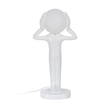 LÁMPARA MESA FIGURA BLANCO...