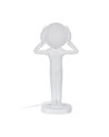 LÁMPARA MESA FIGURA BLANCO RESINA 27 X 18 X 52,50 CM