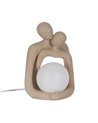 LÁMPARA MESA PAREJA ARENA RESINA 20 X 16,50 X 27,50 CM