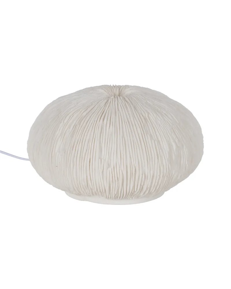 LÁMPARA MESA CORAL ARENISCA 30,30 X 30,30 X 18,50 CM