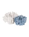 FIGURA CORAL AZUL RESINA DECORACIÓN 22,50 X 13 X 16 CM