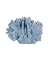 FIGURA CORAL AZUL RESINA DECORACIÓN 22,50 X 13 X 16 CM