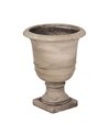 MACETERO BEIGE FIBRA DE MAGNESIO 42 X 42 X 52 CM