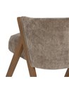 SILLA TAUPE MADERA DE ABEDUL SALÓN 58 X 59,50 X 68,50 CM