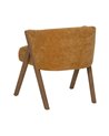 SILLA AMARILLO MADERA DE ABEDUL SALÓN 58 X 59,50 X 68,50 CM