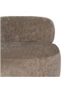 SILLÓN TAUPE MADERA DE ABEDUL SALÓN 78 X 82 X 71 CM