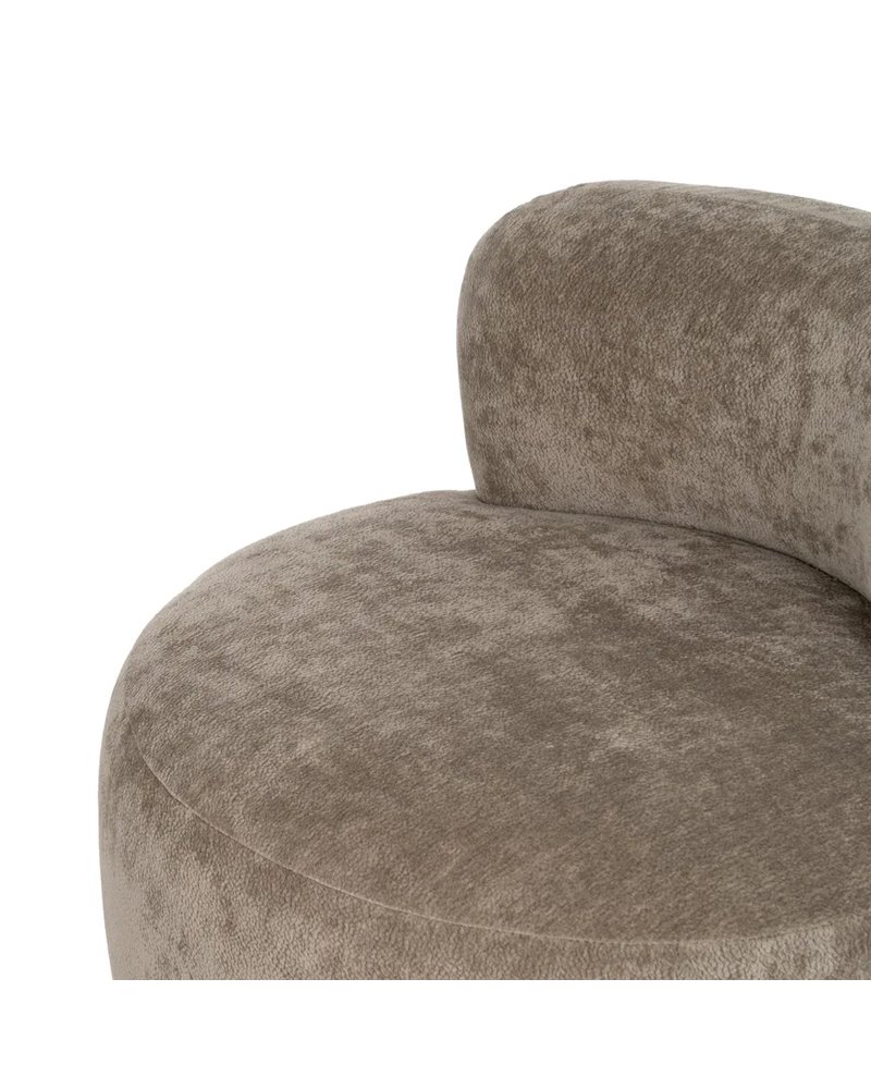 SILLÓN TAUPE MADERA DE ABEDUL SALÓN 78 X 82 X 71 CM