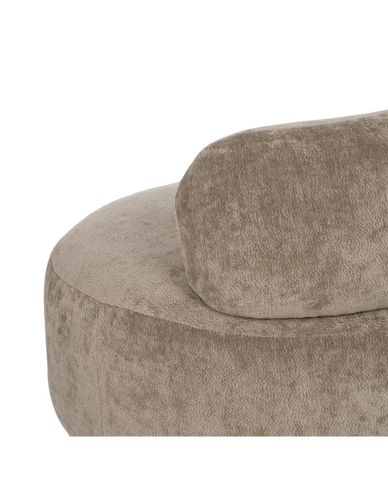 SILLÓN TAUPE MADERA DE ABEDUL SALÓN 78 X 82 X 71 CM