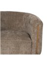 SILLÓN TAUPE MADERA DE ABEDUL SALÓN 73 X 73 X 68 CM