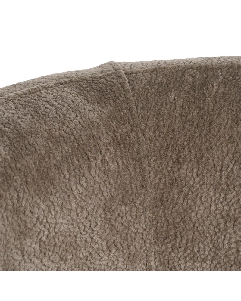SILLÓN TAUPE MADERA DE ABEDUL SALÓN 73 X 73 X 68 CM