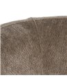 SILLÓN TAUPE MADERA DE ABEDUL SALÓN 73 X 73 X 68 CM