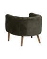 SILLÓN VERDE MADERA DE ABEDUL SALÓN 73 X 73 X 68 CM