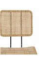 SILLA FIBRA NATURAL-METAL SALÓN 51 X 50 X 84 CM