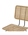 SILLA FIBRA NATURAL-METAL SALÓN 51 X 50 X 84 CM