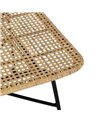 SILLA FIBRA NATURAL-METAL SALÓN 51 X 50 X 84 CM