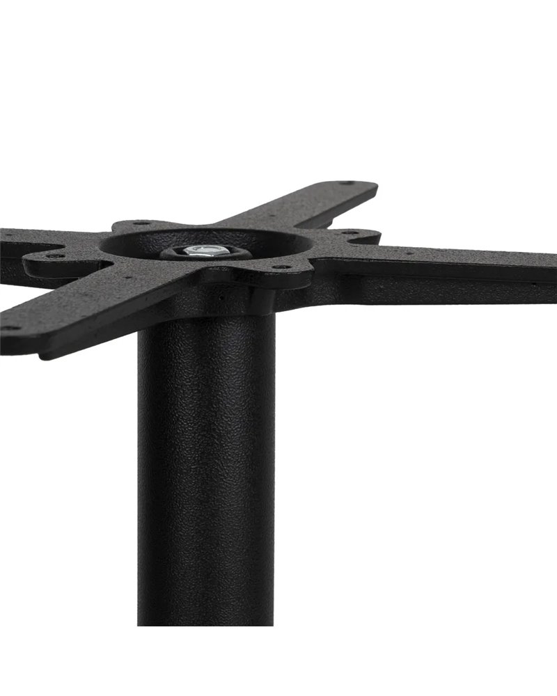 PATAS PARA MESA NEGRO HIERRO SALÓN 62 X 62 X 72 CM