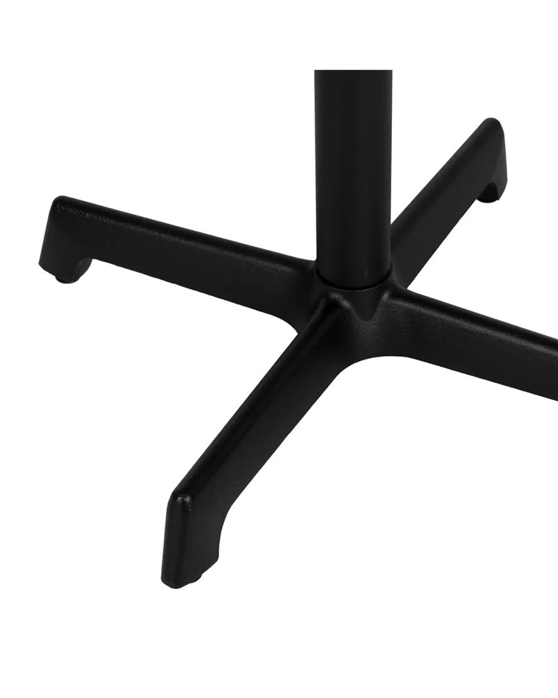 PATAS PARA MESA NEGRO HIERRO SALÓN 62 X 62 X 72 CM