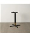 PATAS PARA MESA NEGRO-ORO HIERRO SALÓN 45 X 45 X 72 CM