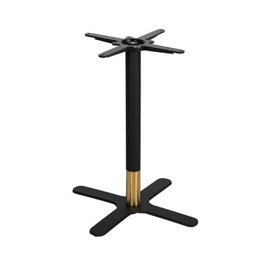 PATAS PARA MESA NEGRO-ORO...