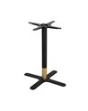 PATAS PARA MESA NEGRO-ORO HIERRO SALÓN 45 X 45 X 72 CM