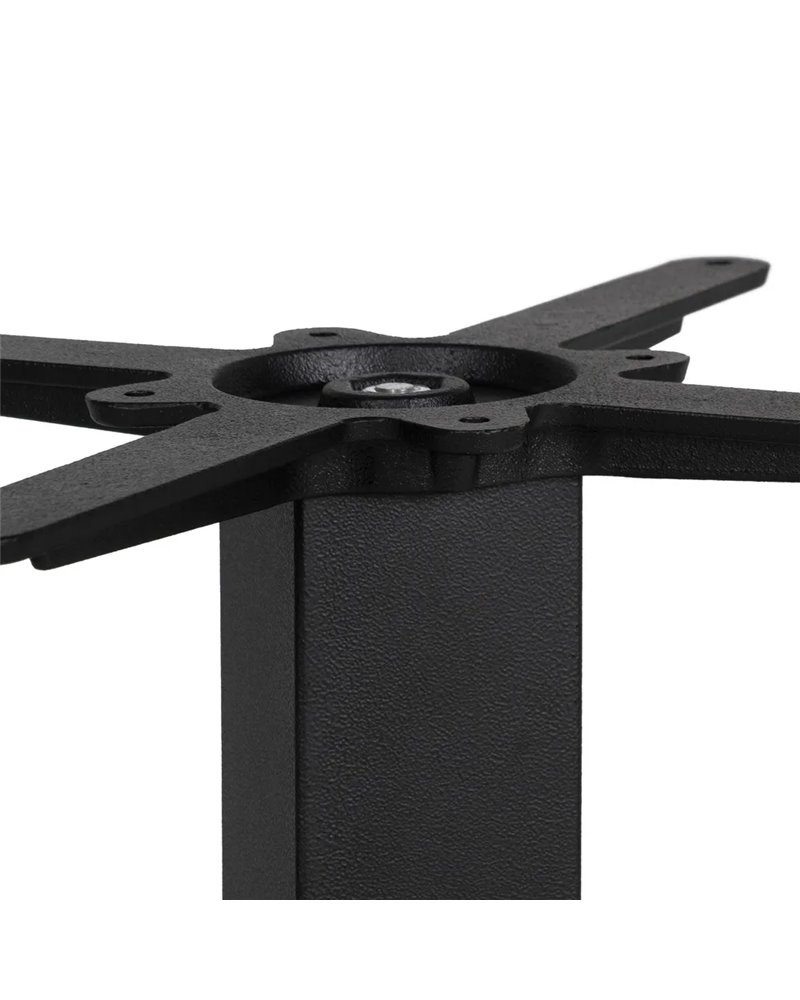 PATAS PARA MESA NEGRO HIERRO SALÓN 45 X 45 X 72 CM