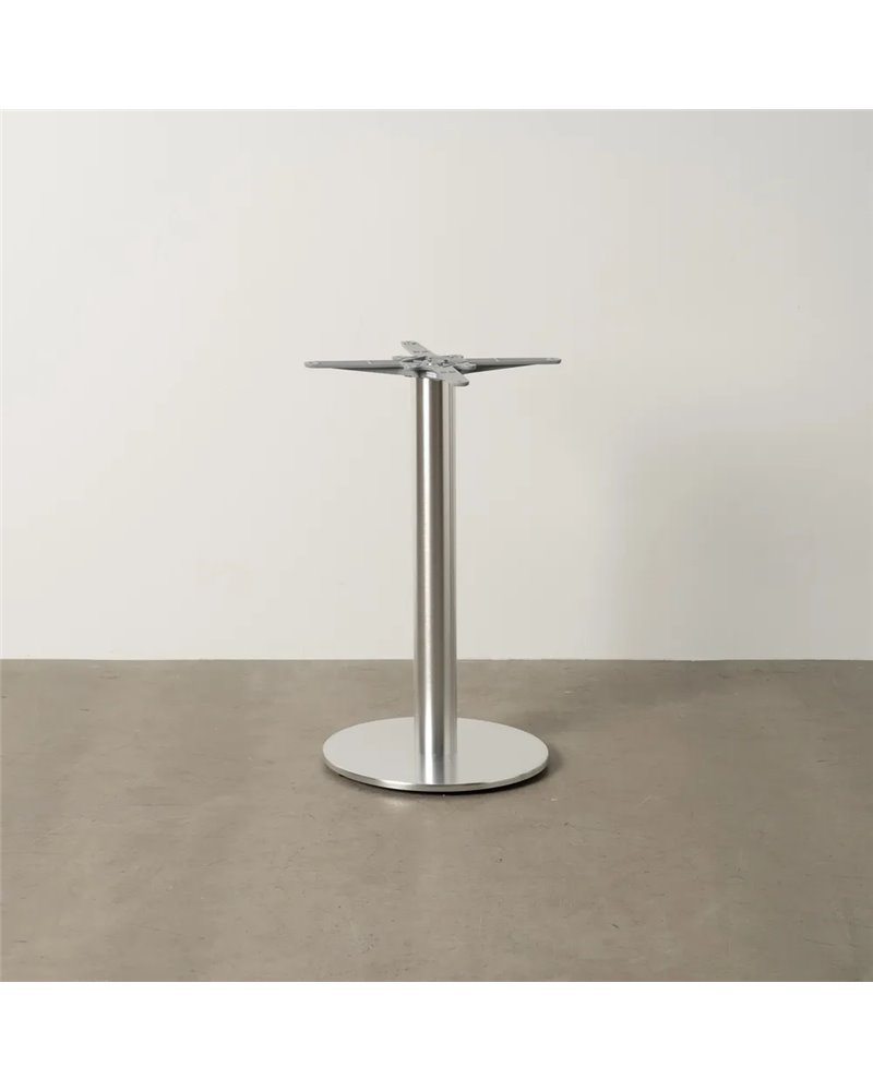 PATAS PARA MESA CROMO ALUMINIO SALÓN 45 X 45 X 72 CM