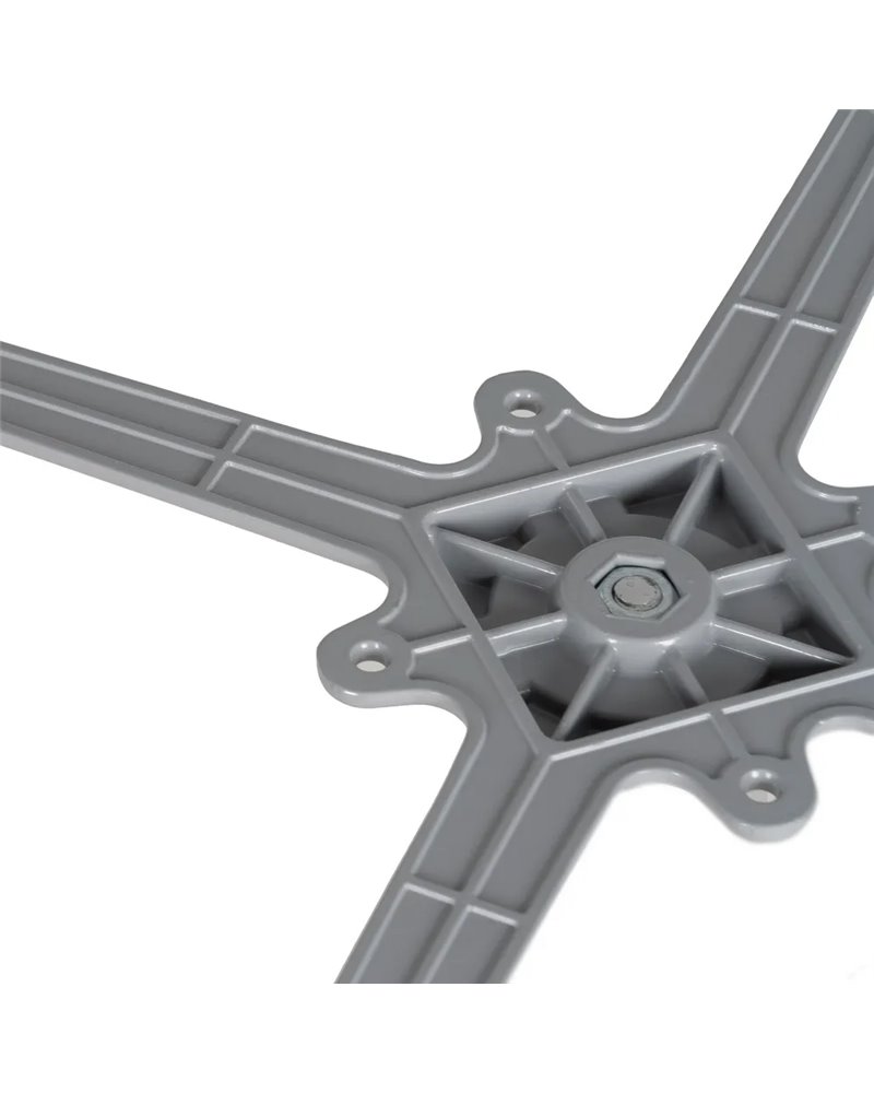PATAS PARA MESA CROMO ALUMINIO SALÓN 45 X 45 X 72 CM