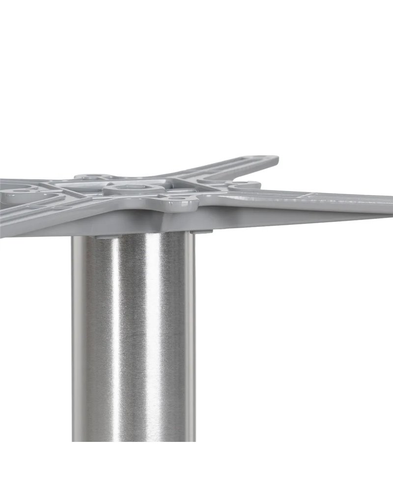PATAS PARA MESA CROMO ALUMINIO SALÓN 45 X 45 X 72 CM